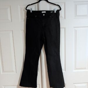 sofia by sofia vergara Black High-Rise Jeans Melisa flare